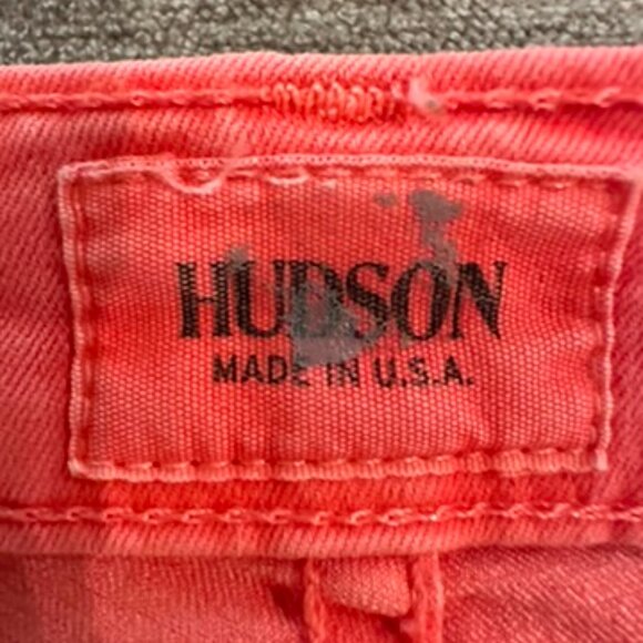 Ladies tangerine straight leg pants - Size 25 by Hudson Jeans - Picture 2 of 3